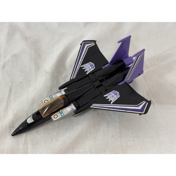 Skywarp Near Complete 1984 Vintage Hasbro G1 Transformers Action Figure Jet - Picture 3 of 10